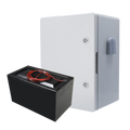 Kit batteria esterna Ajax 6000Wh con box IP65 per Hub 2, autonomia fino a 14 mesi
