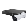 Kit videosorveglianza AI Safire Smart con NVR 8 canali, telecamera bullet 4MP motorizzata, riconoscimento facciale 5000 volti e hard disk 1TB
