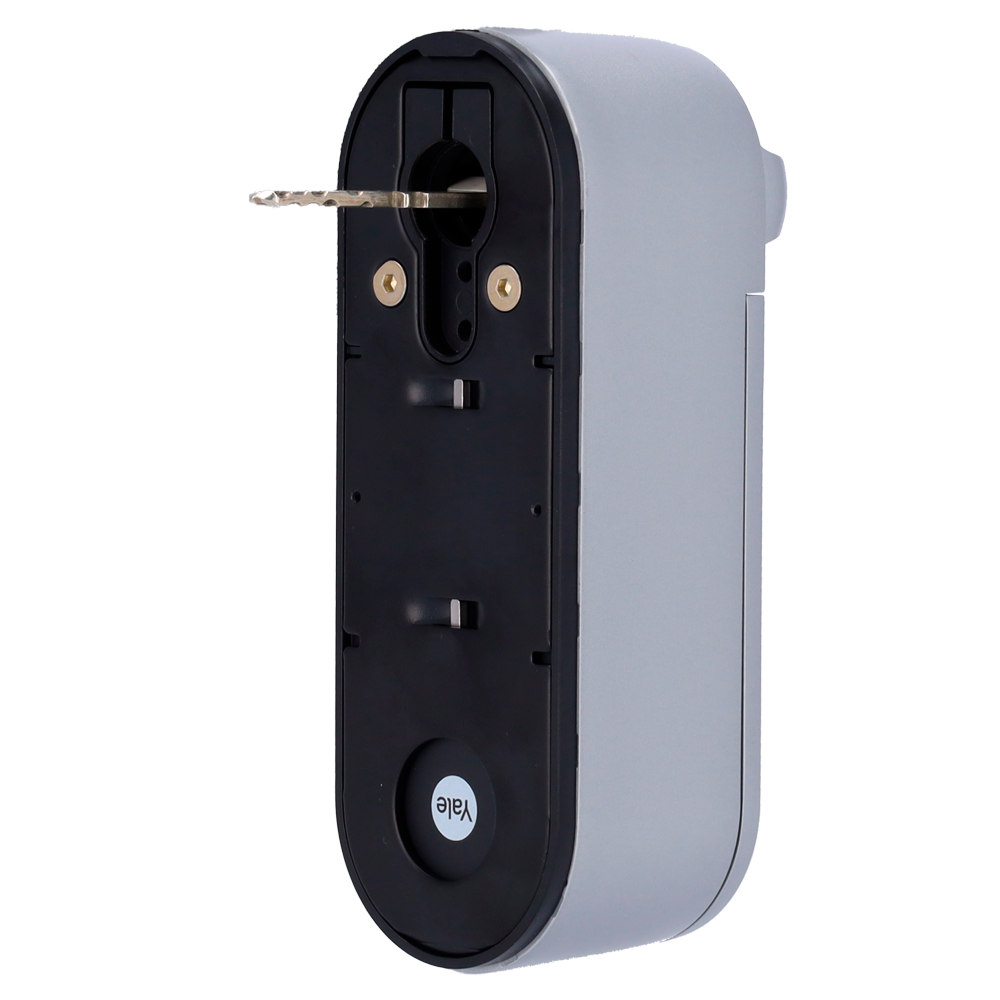 Serratura smart Yale Linus L2 argento motorizzata Bluetooth WiFi con app Yale Home e compatibilità Ajax