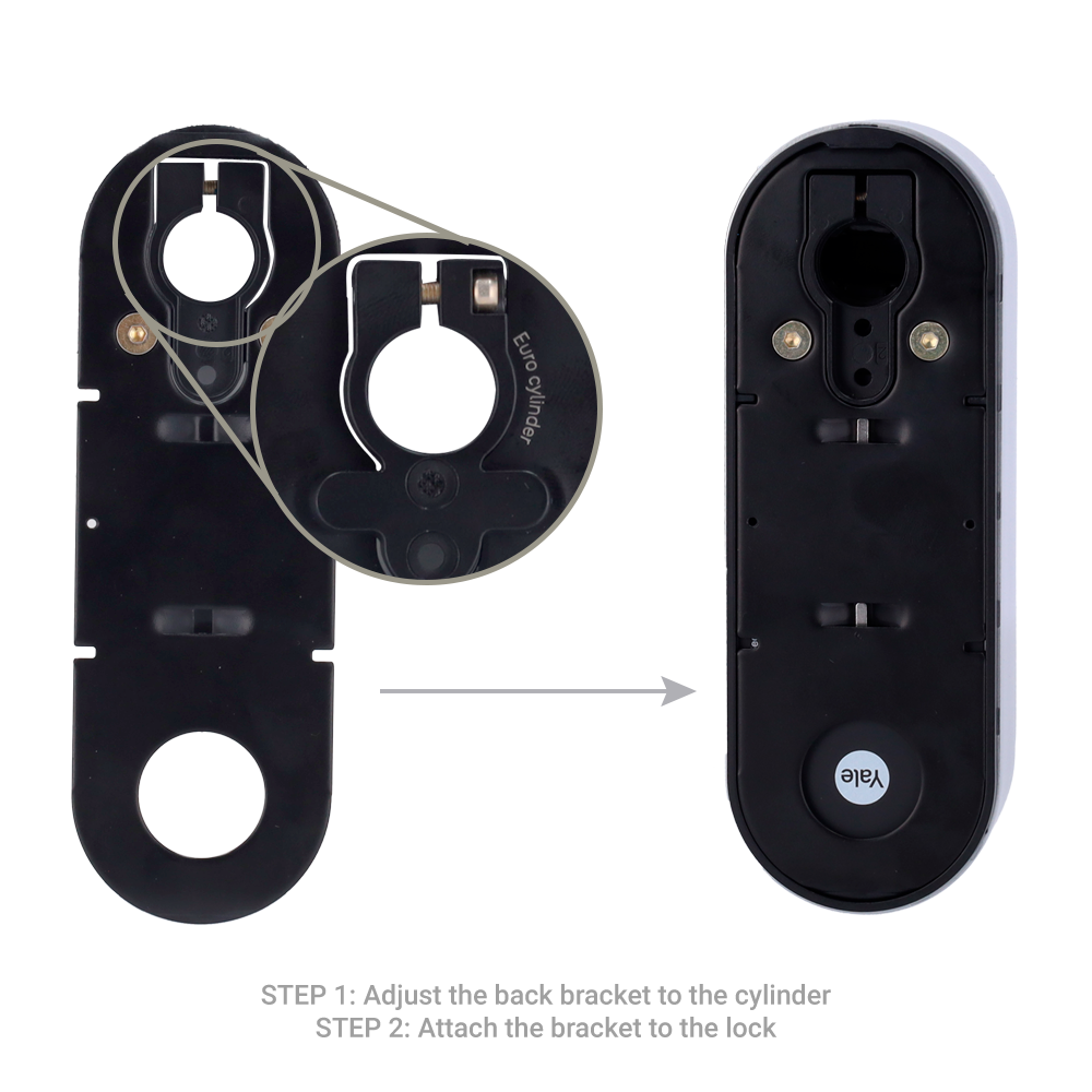 Serratura smart Yale Linus L2 argento motorizzata Bluetooth WiFi con app Yale Home e compatibilità Ajax