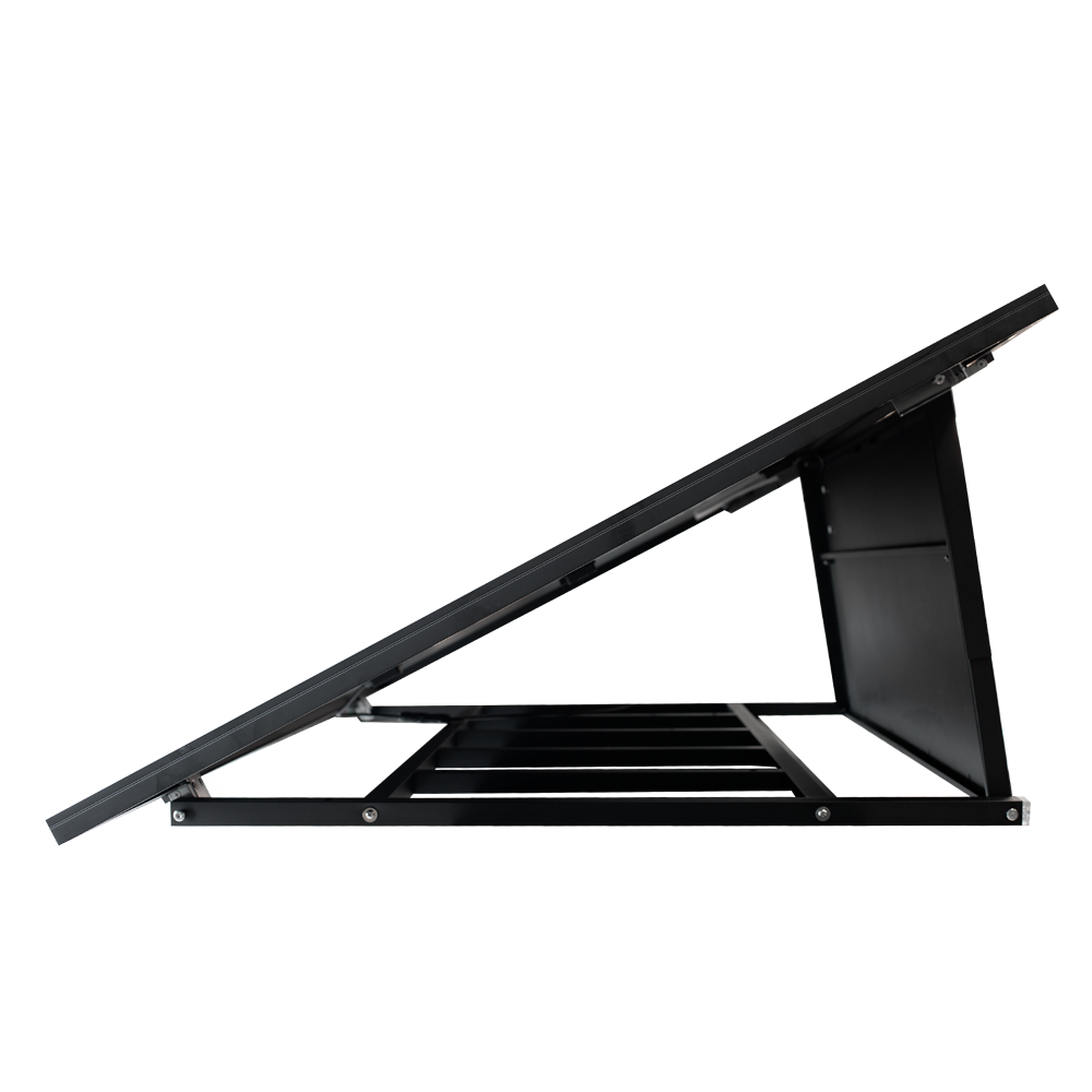 Kit solare plug-and-play TSUN 800W con 2 pannelli 430W Full Black, microinverter WiFi 800W e supporto a pavimento Pop Up, collegamento Schuko
TSOL-ESK400-UB